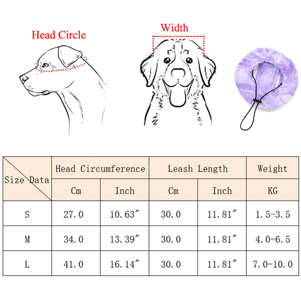 Breathable Pet Sun Hat | Cooling Shade for Small Dogs and Cats alternate view