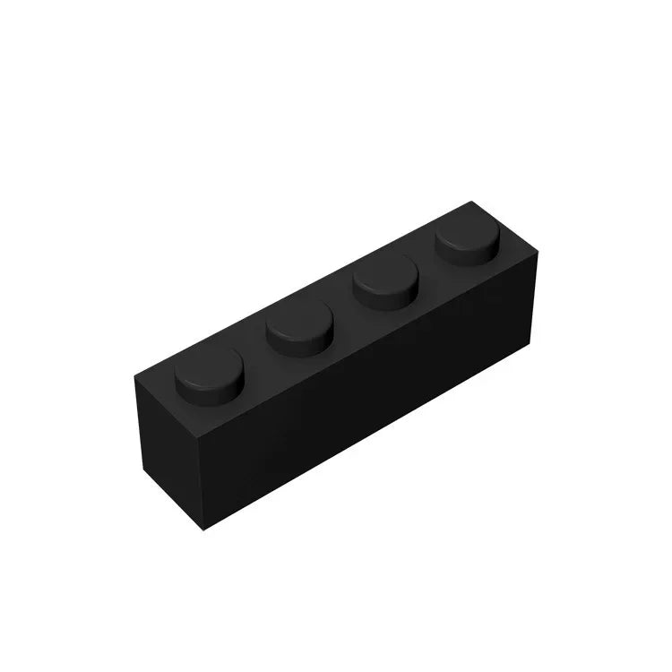 Gobricks GDS-534 Baustein 1 x 4 ohne Noppen auf der Unterseite | Kompatibles Baustein-Set