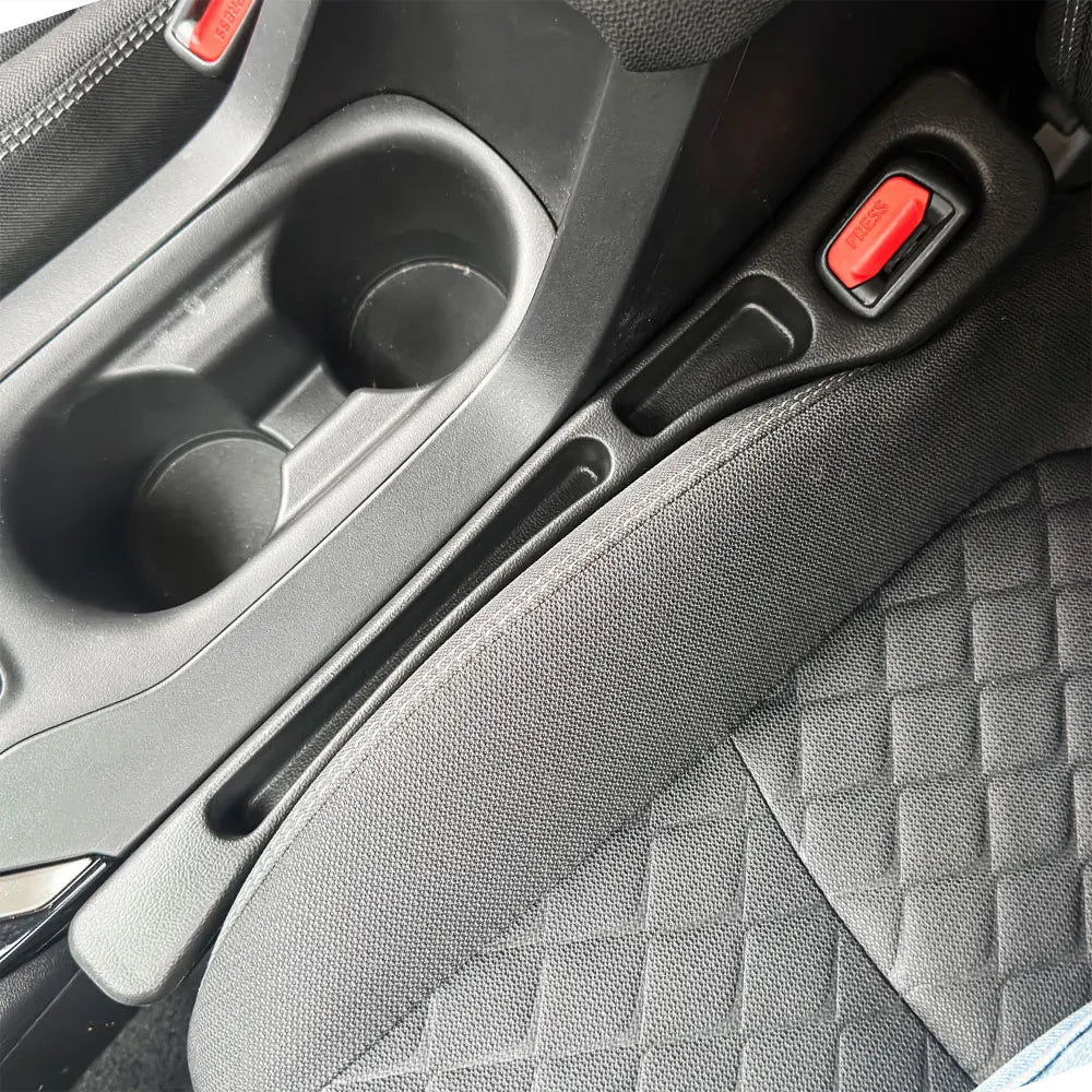 Car Seat Gap Filler 2 Pcs Dual Slot Storage Pad detail view