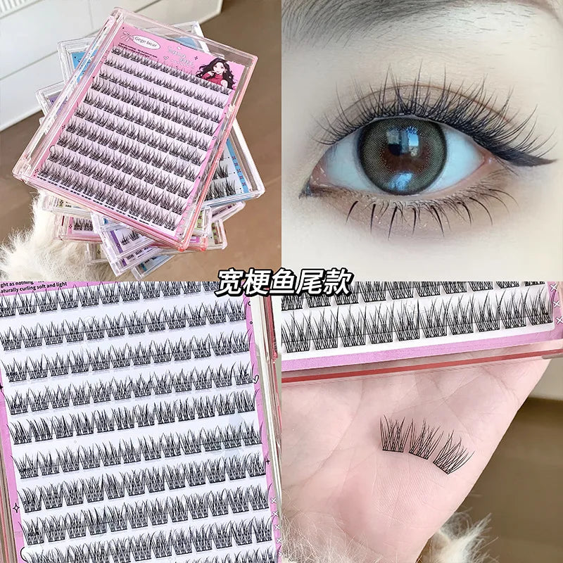 Gege Bear Glue-Free DIY False Eyelashes | Long, Thick & Natural Solar System Lashes alternate view