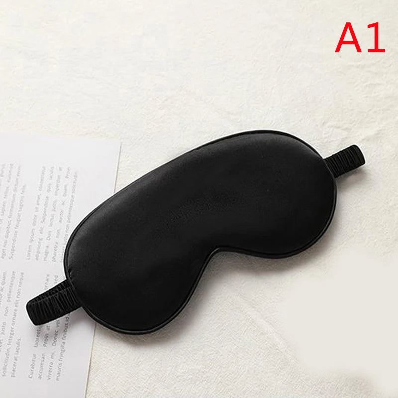 Silk Sleep Eye Mask | Light Blocking Blindfold for Restful Sleep detail view
