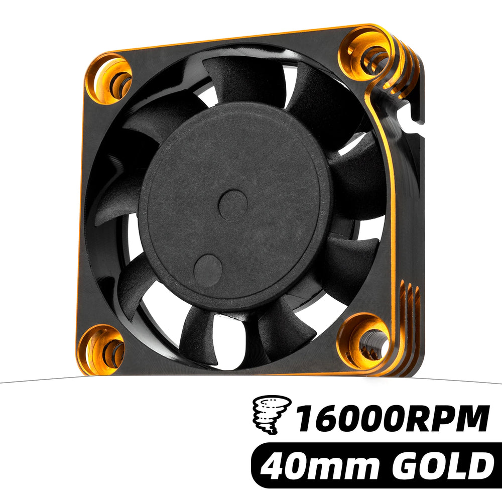 RC 25/30/35/40/50mm Fan 28000 RPM Heat Dissipation Cooling Fan for RC Crawler 1/10 additional angle