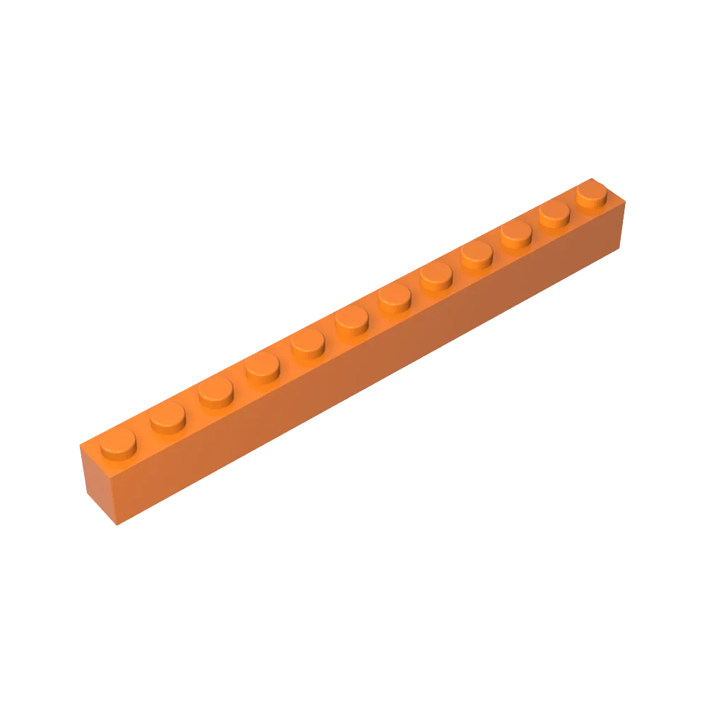 Gobricks GDS-538 Brick 1 x 12 | Compatible Building Block Pieces for DIY Construction alternate view