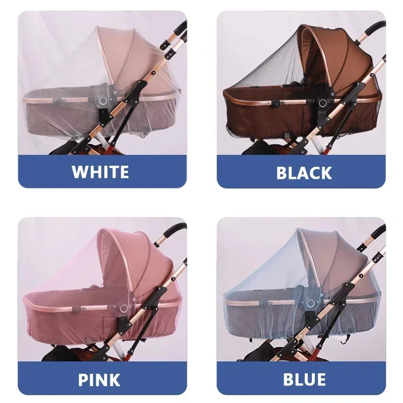 Mosquito Net for Baby Stroller | Summer Insect Shield for Pushchair Cart additional angle