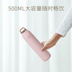 Creative 500ML Double-Use Thermos Cup Portable Outdoor Sports Tumbler close-up view