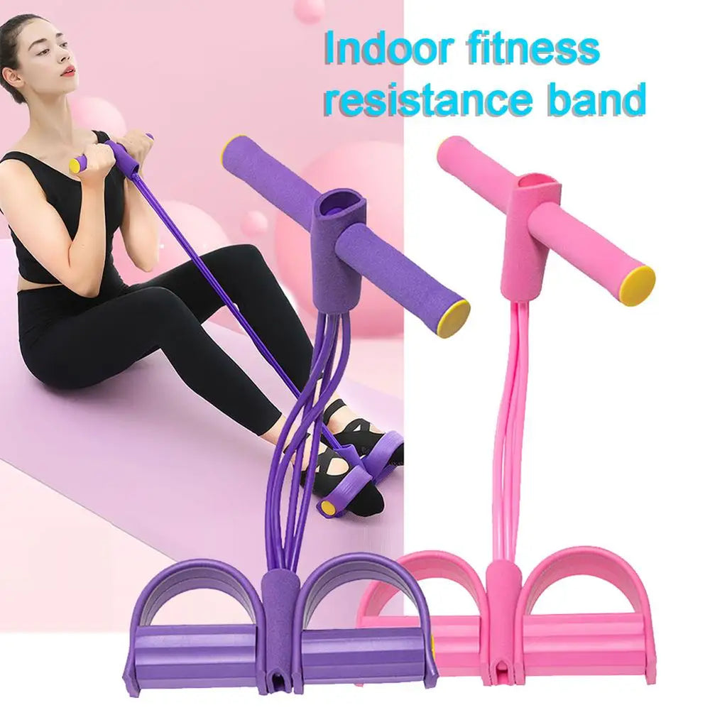 4/6-Tube Tensioner Multi-Functional Household Fitness Yoga Abdominal Strengthening additional angle
