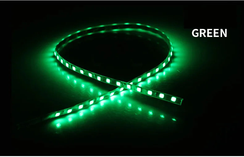 2PCS Car LED Strip Lights 45cm 1210 45SMD | Waterproof Auto Atmosphere Decorative Lam lifestyle view