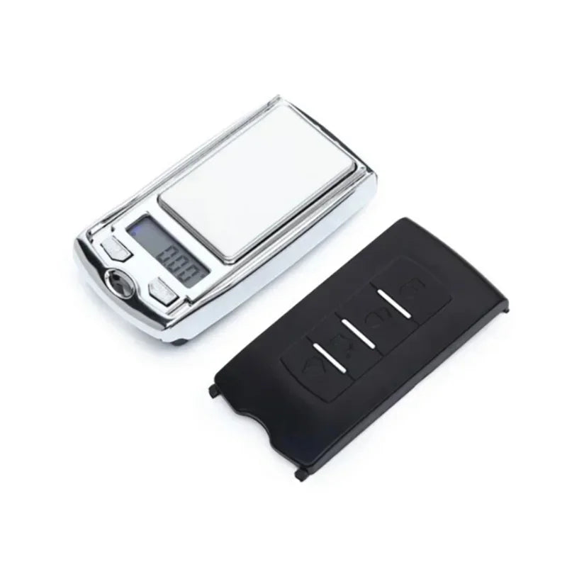 Mini Digital Pocket Scale with LCD Display | 0.01g Precision Car Key Shape lifestyle view