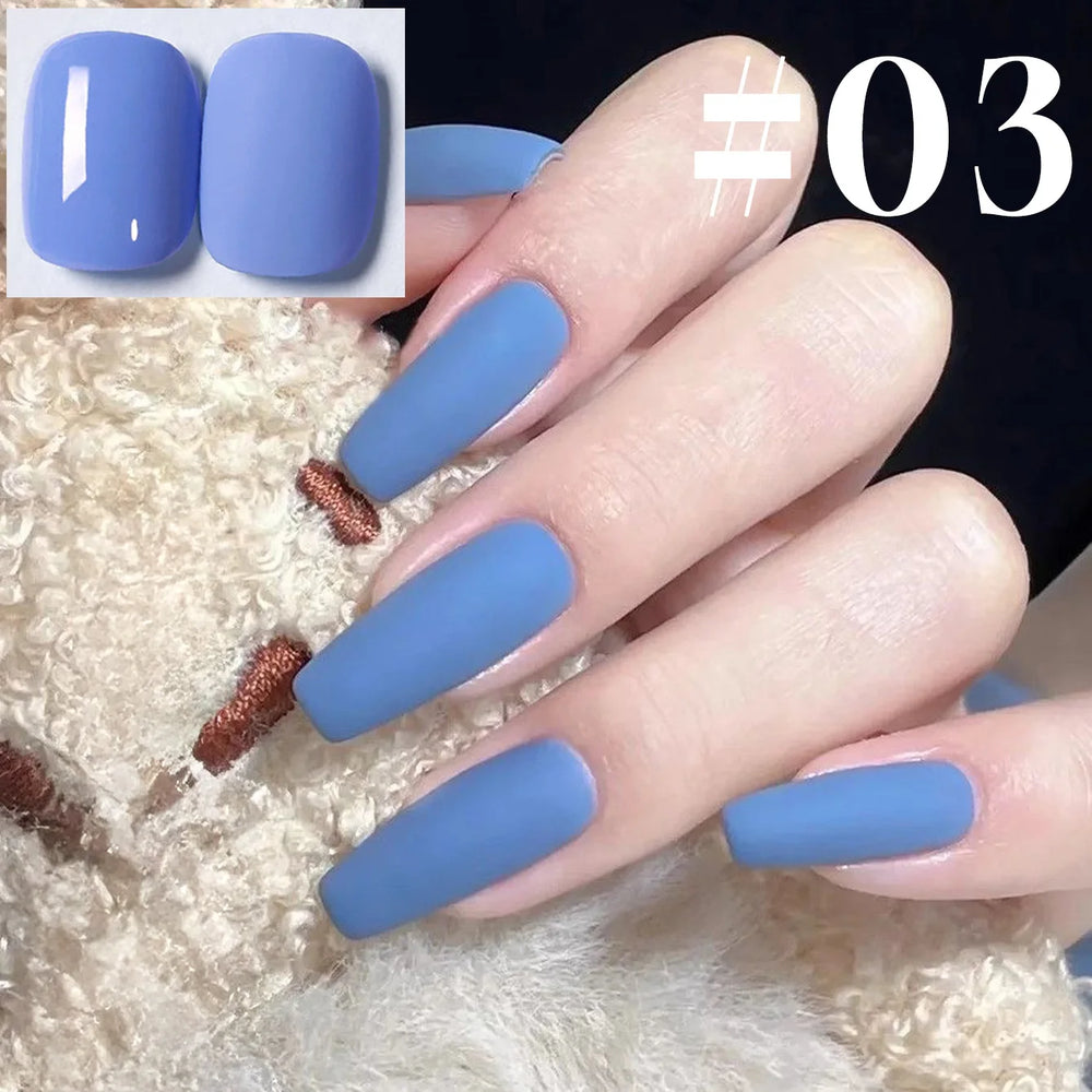 1-6pcs SHAKA Spring Ice Skin Naked Pink Gel Nail Polish 2026 New Style Versatile An additional angle