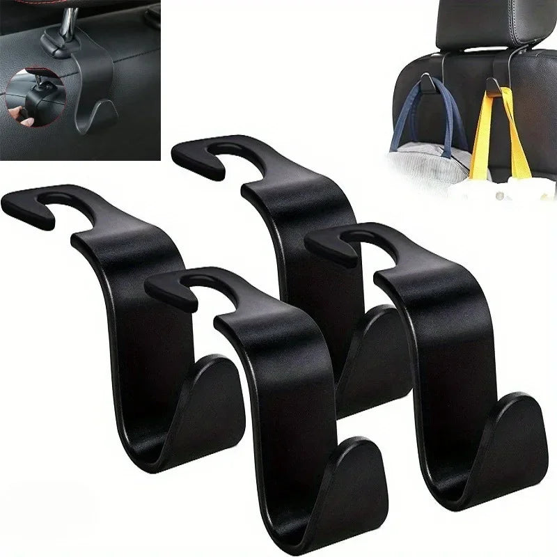 Plastic Car Headrest Hook Hanger lifestyle view
