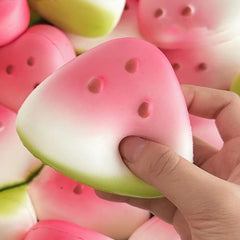 Squishy Watermelon Fidget Toy Anti-Stress Slow Rising Fruit Pinch Squeeze Stress Reliever Funny Pres