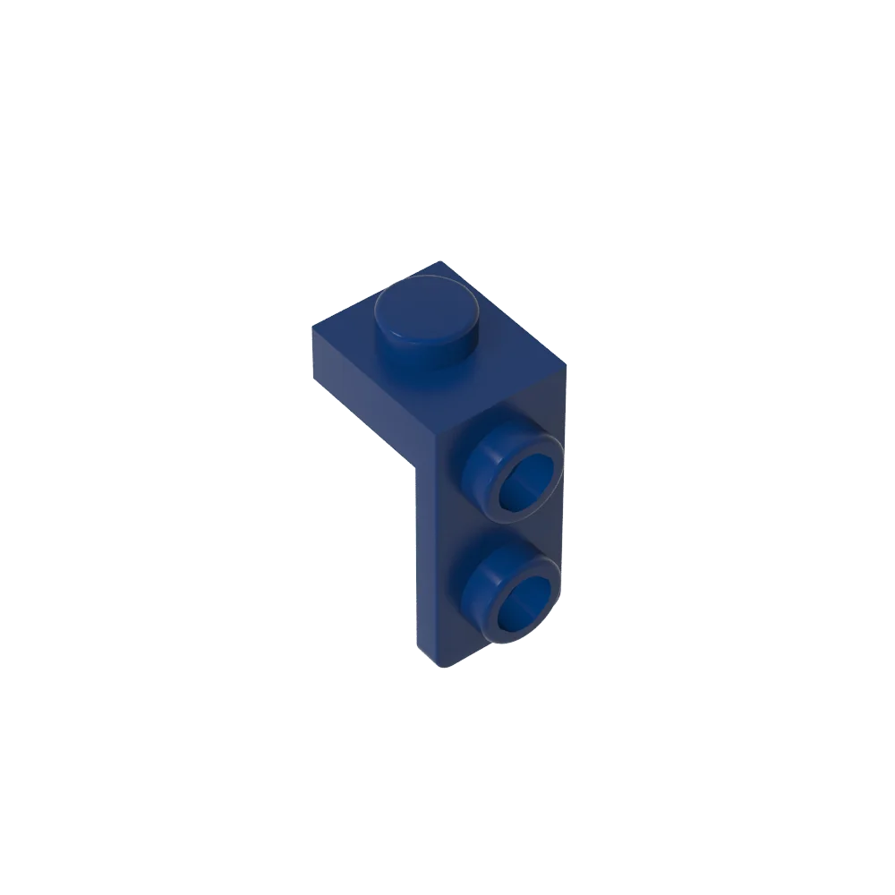 Gobricks Bracket 1 x 1 - 1 x 2 | Compatible Building Block alternate view