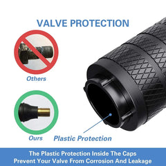 Aluminum Tire Valve Caps 4/8/12 Pcs Universal Stem Covers
