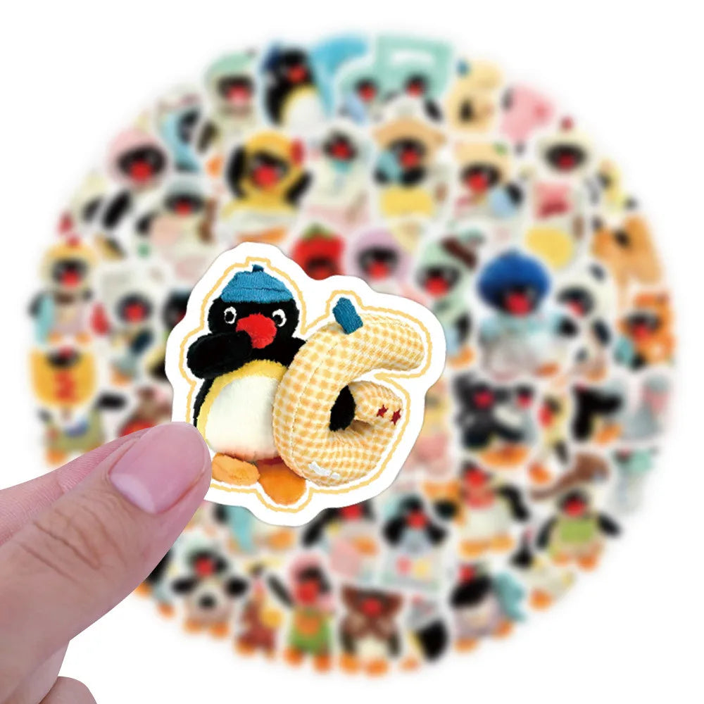 105-Piece Graffiti Stickers for Skateboard, Laptop, Water Bottle | Anime & Street A additional angle