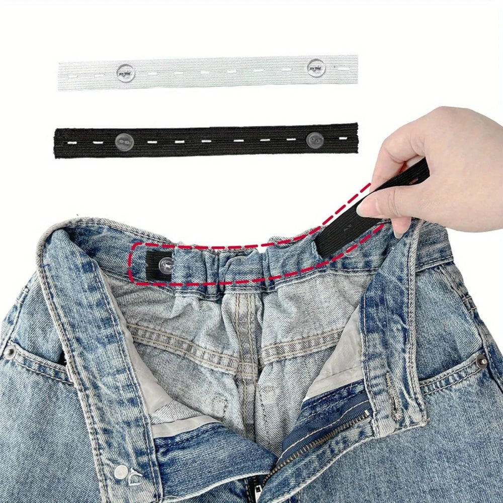 2 pieces Invisible belt tightener set Sewing tools Seamless trouser buckle adjuster alternate view