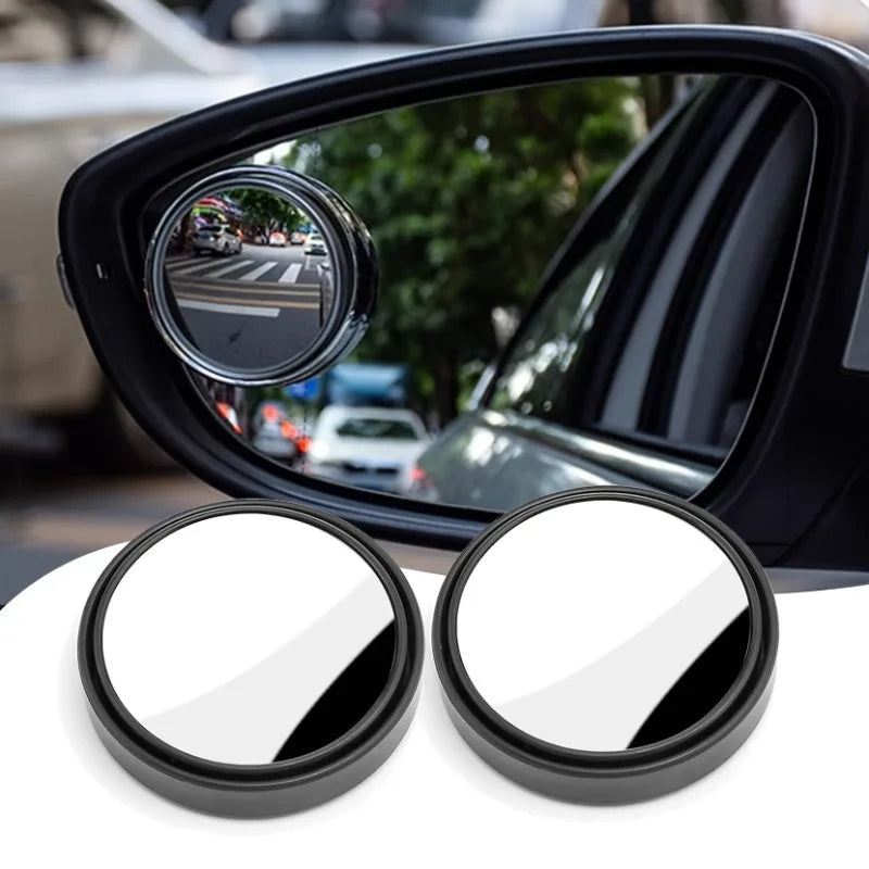 Car sticker small round mirror! 360 degree blind spot reversing assist - ultra high definition refle