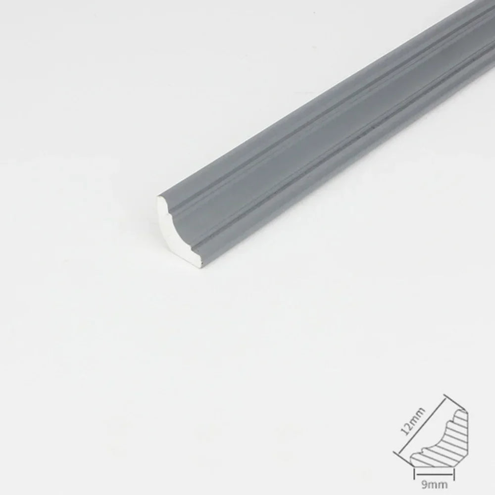 Self-Stick Wall Skirting Trim | 3D Flexible Border Decorative Line detail view