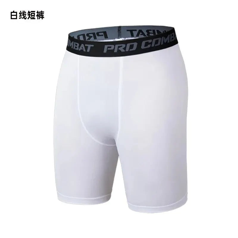 Men's Compression Leggings | Quick-Dry Sports Tights for Running and Training detail view