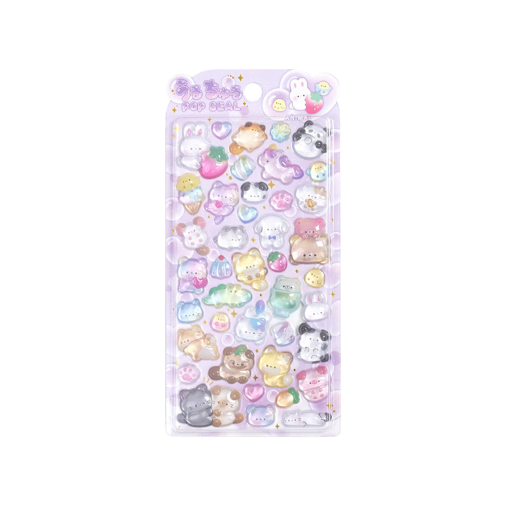 3D Food Stamping Seal Sticker | Japanese Anime Decorative Craft Stickers for Kids lifestyle view