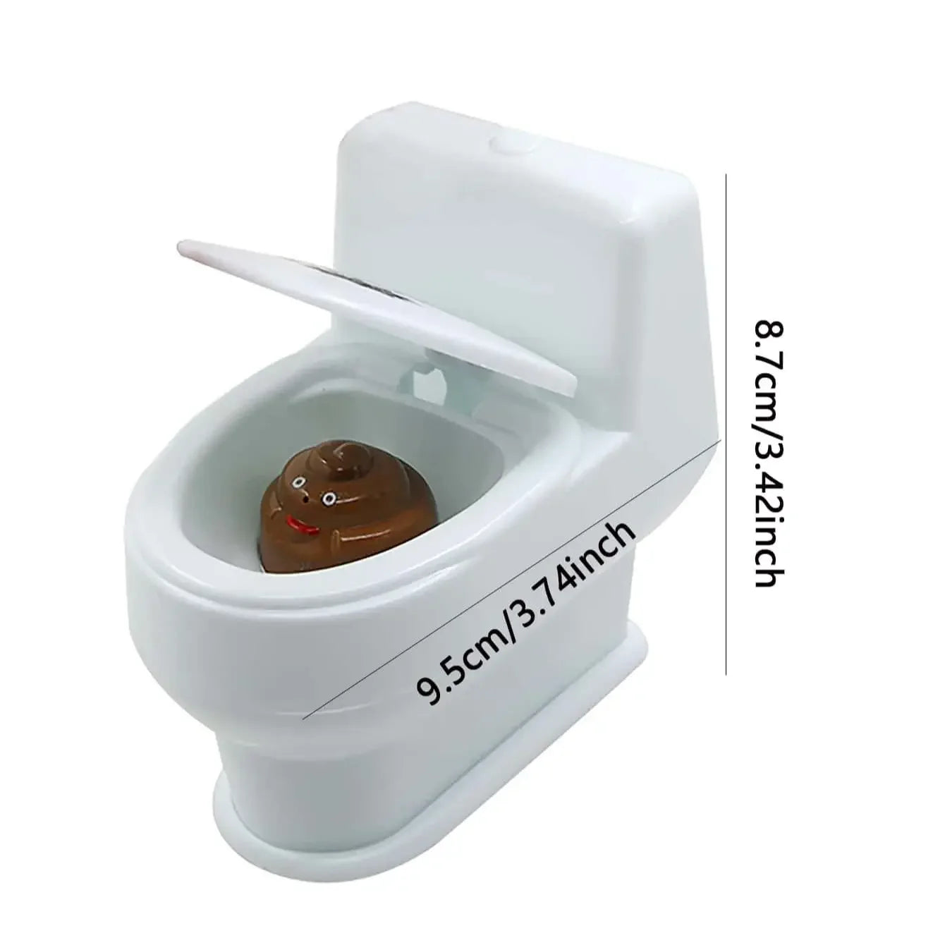 1PC-Novel Interesting Poop Spray Prank Toy Joke Cary Toys Mini Sprinkler Toilet Spray close-up view