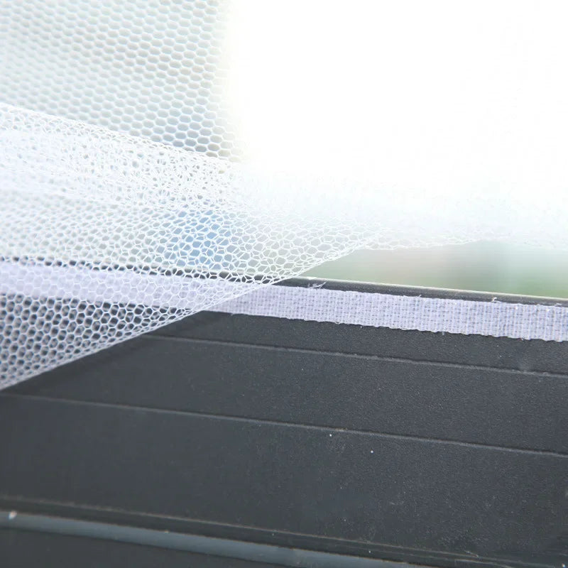 DIY Self-Adhesive Mosquito Net Window Screen | Insect Fly Curtain for Home close-up view