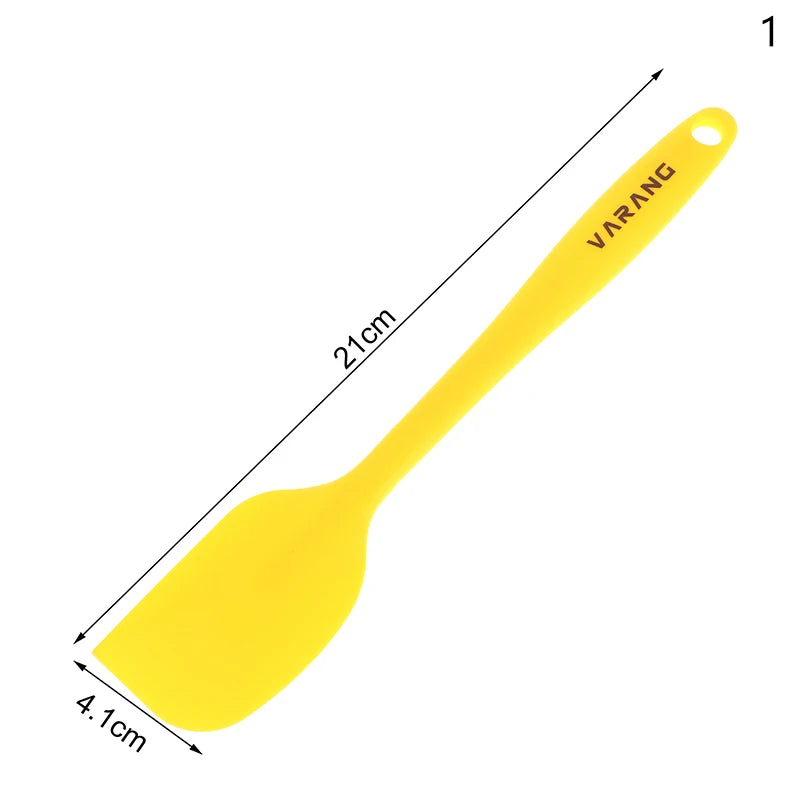 Silicone Baking Pastry Scraper Spatula | Non-Stick Heat-Resistant Kitchen Tool lifestyle view