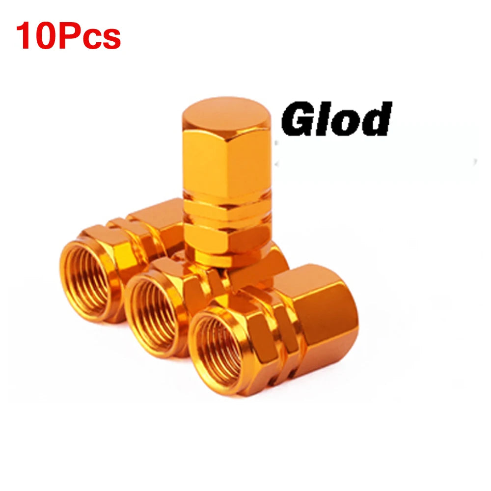 Aluminum Alloy Tire Valve Caps Schrader Valve