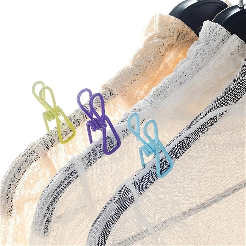 12pcs Durable Multi-Purpose Steel Clips for Sealing Food Bags Chips& More,Easy to Cle lifestyle view
