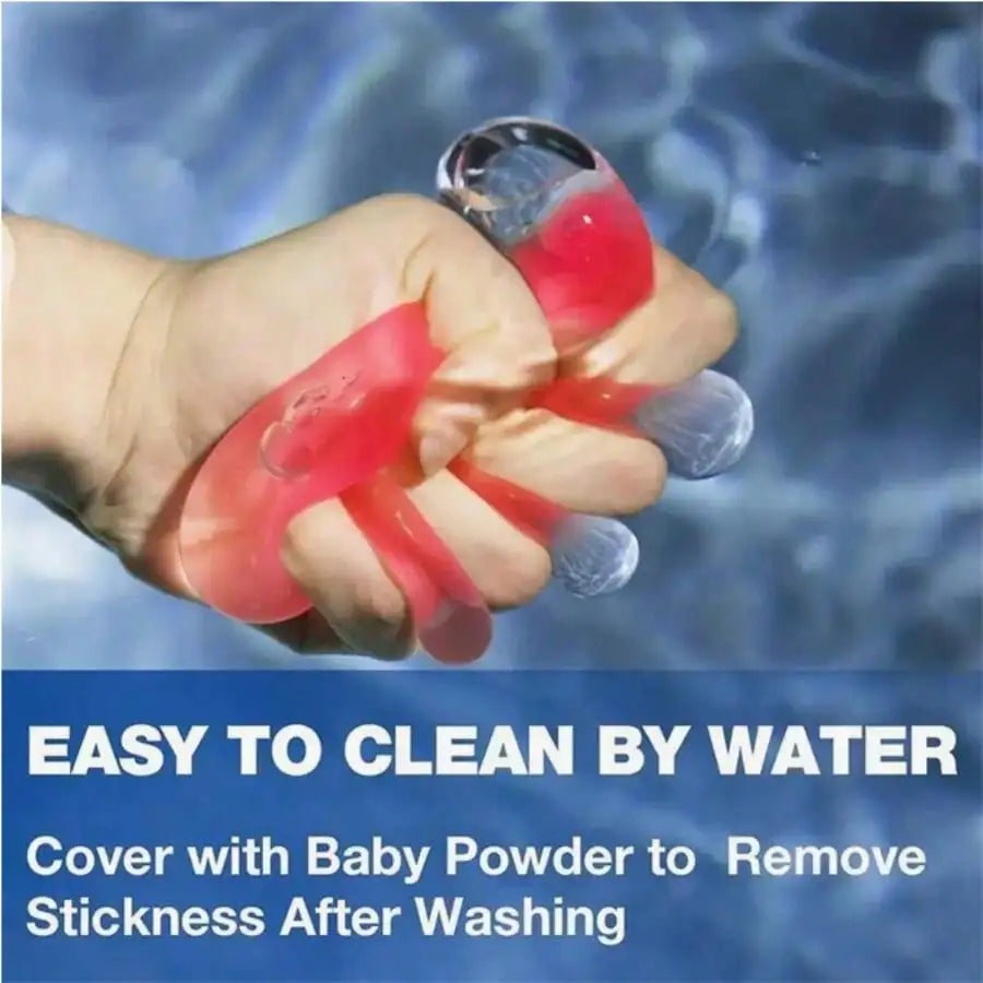 Ice Cube Stress Squeeze Toy | Sensory Fidget Toy for Relaxation and Focus detail view