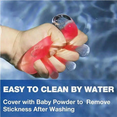 Ice Cube Stress Squeeze Toy | Sensory Fidget Toy for Relaxation and Focus detail view