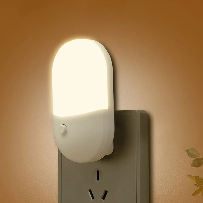 Mini Plug-In Night Light | LED Eye Protection for Bedside Baby Feeding alternate view