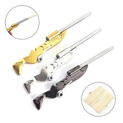 Mini Toothpick Gun | Metal Shooting Toy for Fun and Decompression