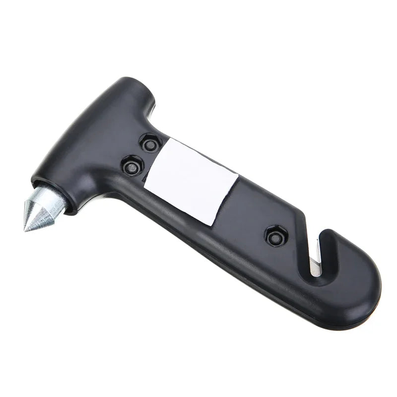 Mini Emergency Car Hammer | Safety Escape Tool with Seatbelt Cutter and Window Breaker