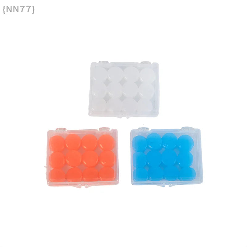 Multi-Purpose Silicone Earplugs (12 Pack) | Moldable Design for Swimming, Sleeping & lifestyle view