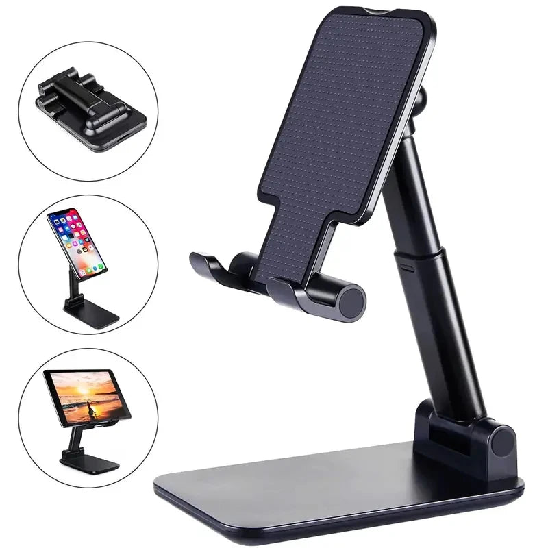 Desk Phone Holder Stand For iPhone iPad Xiaomi Adjustable Tablet Stand additional angle