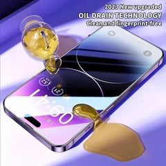 4PCS Full Cover Tempered Glass Screen Protector For iPhone 15 14 13 12 11 Pro Max Protection Glass For iPhone 14 15 16 Pro Max