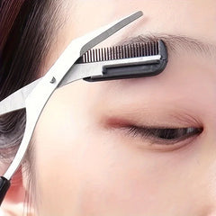 Stainless Steel Eyebrow Trimming Scissors alternate view