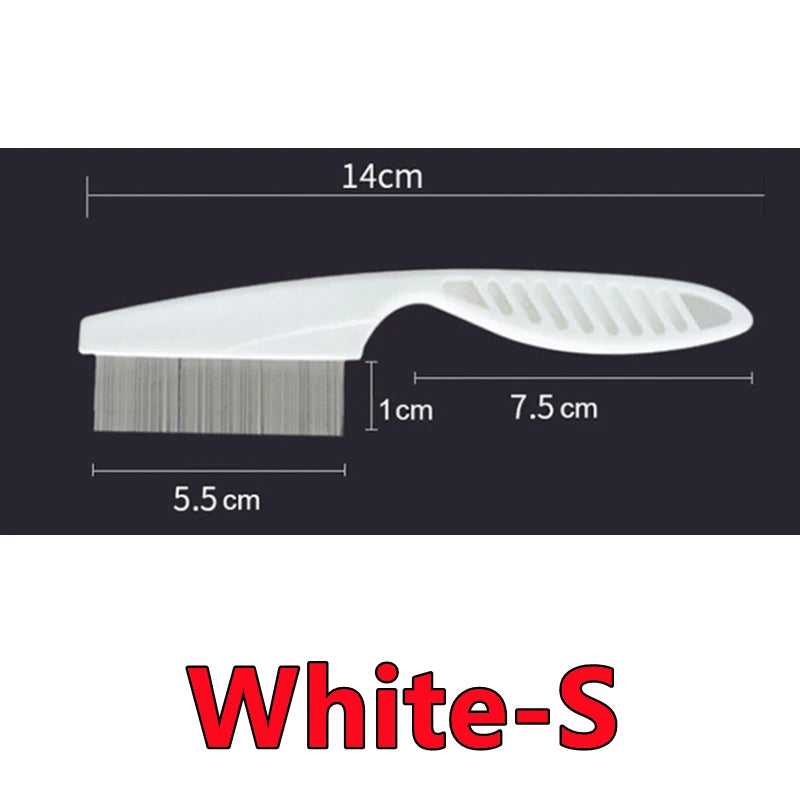 New Professional Pet Cat Hair Removal Comb Brush Dog Grooming Shedding Tools Puppy Ha lifestyle view