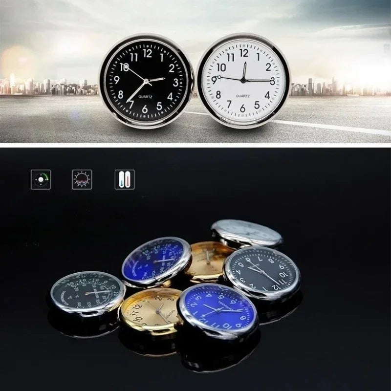 Car Clock Luminous | Mini Auto Stick-On Digital Watch for Dashboard lifestyle view