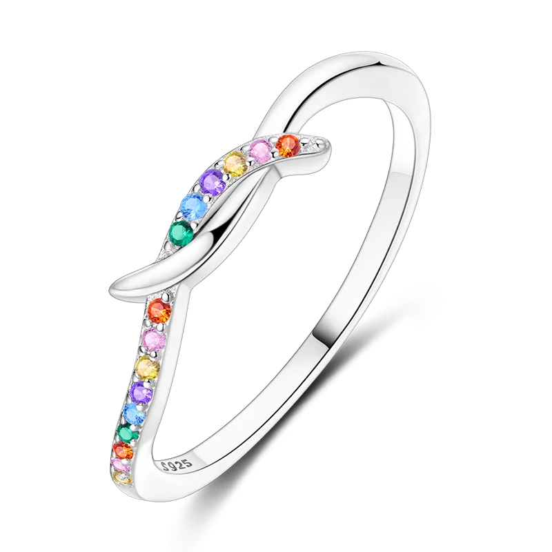 Daisy 925 Sterling Silver Wedding Ring | Sparkling Zircon Engagement Jewelry close-up view