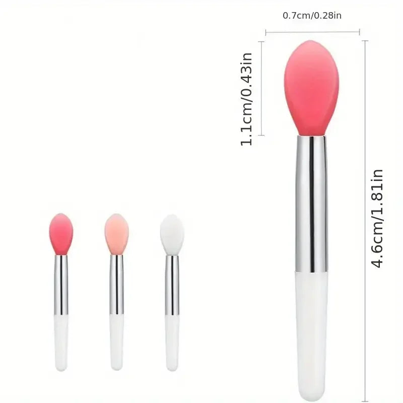 10pcs Silicone Lip Brush Set | Portable Lip Mask Applicator and Makeup Tool lifestyle view