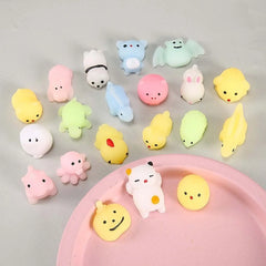 30PCS Pinch the Joyful Animal Tuan, Decompression Tool, Children's Push Scan Code Small detail view