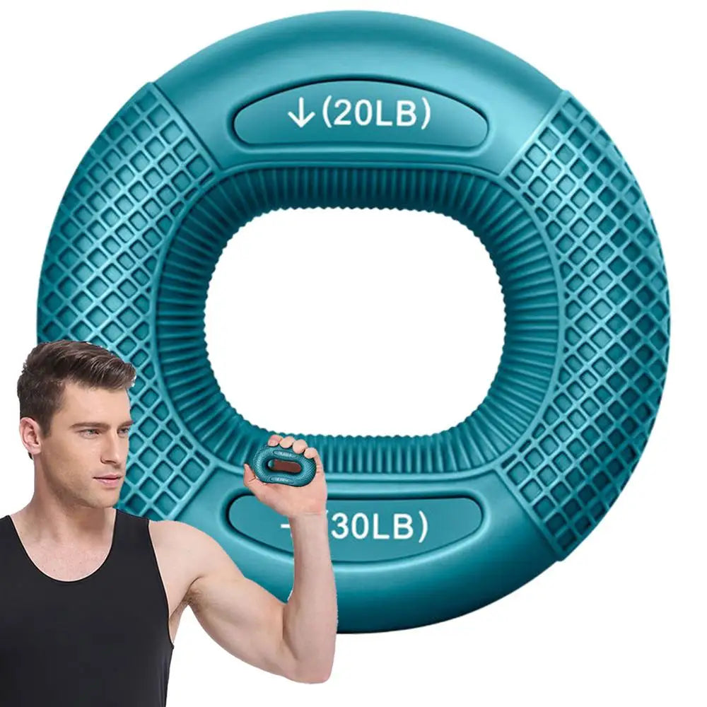 Silicone Finger Gripper Ring | Hand Muscle Strengthener for Grip Training and Wrist R alternate view