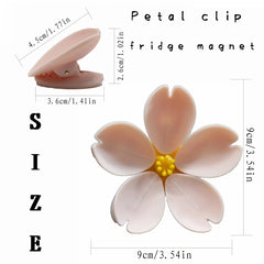 Magnetic Sealing Clip Set | Sakura Flower Kitchen Organizer close-up view
