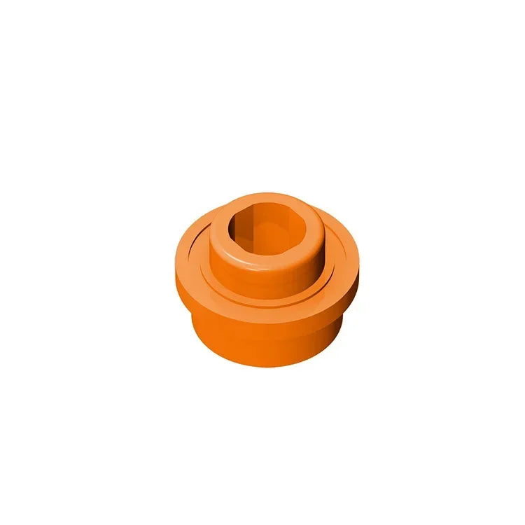Gobricks GDS-603 PL.ROUND 1X1 W. THROUGHG. HOLE | Compatible Building Brick detail view