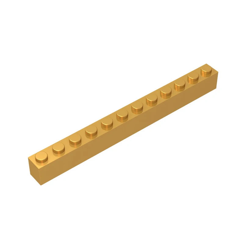 Gobricks GDS-538 Brick 1 x 12 | Compatible Building Block Pieces for DIY Construction lifestyle view