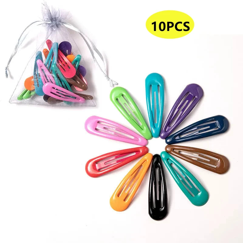 40PCS to 10PCS Hair Clips Girls Cute Candy color Hair Accessories Candy Color Style H alternate view