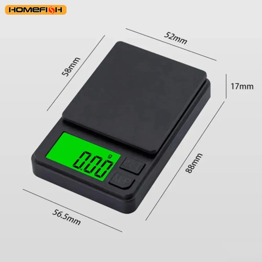 Mini Jewelry Scale | Digital Pocket Scale with 500g/0.01g Precision detail view