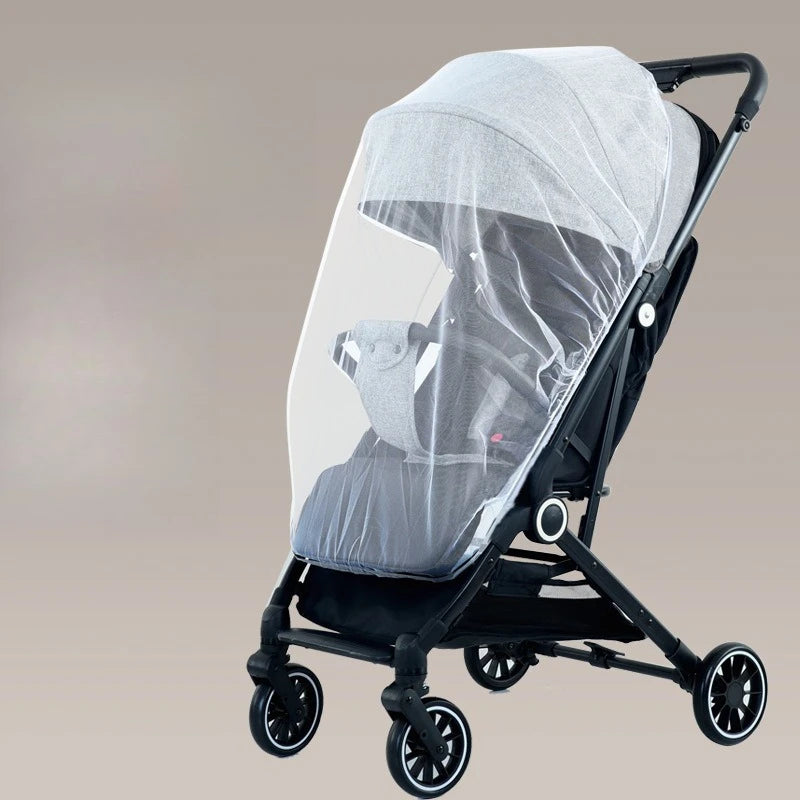 Baby Stroller Mosquito Net with Full Coverage | Sunshade and Windshield Mesh alternate view