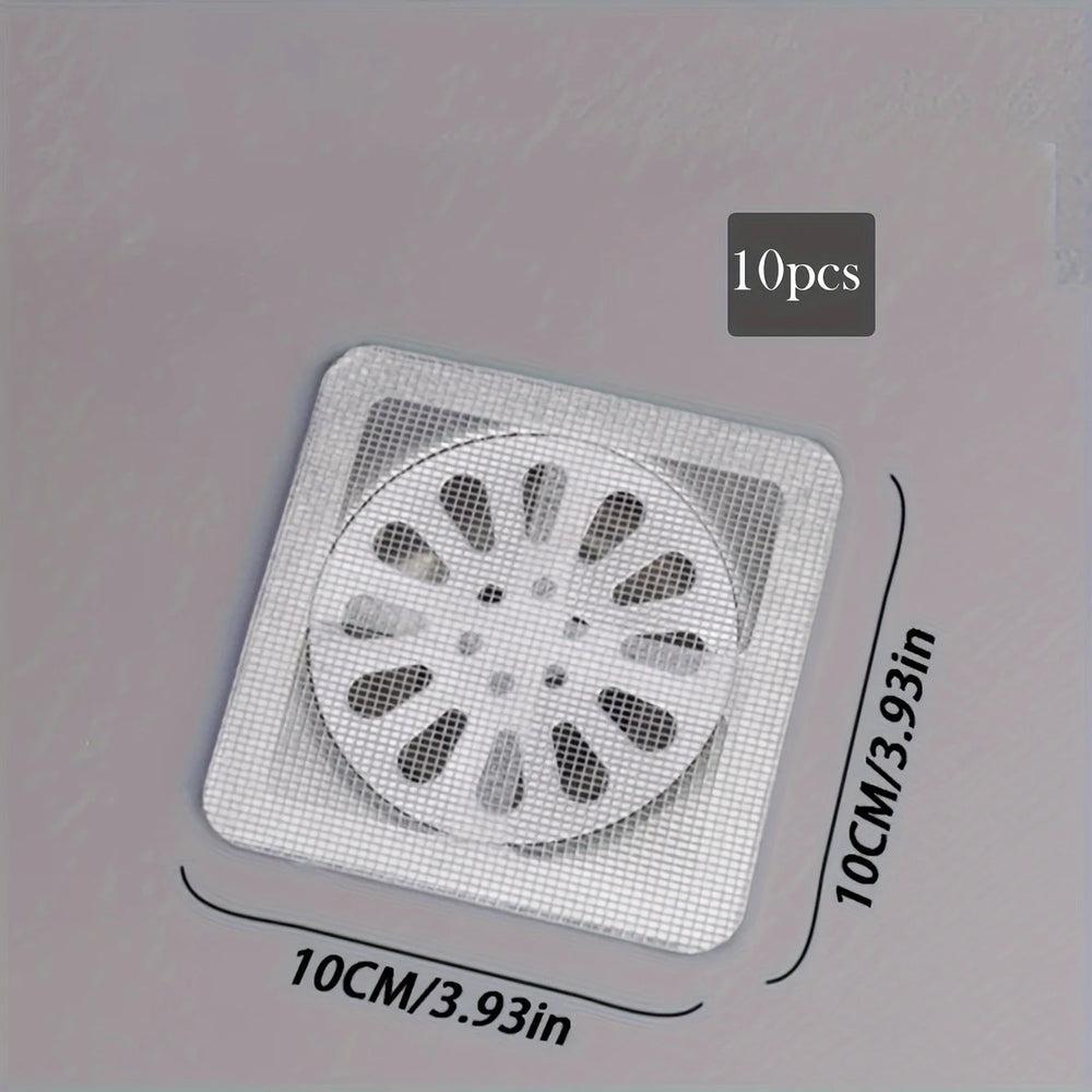 Floor Drain Sticker, Insect-proof Self-adhesive Bathroom Hair Filter Net, Sewer Filte alternate view